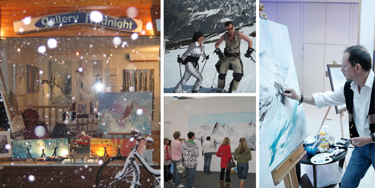 Why Skiing Artwork Sits at the Heart of My Work