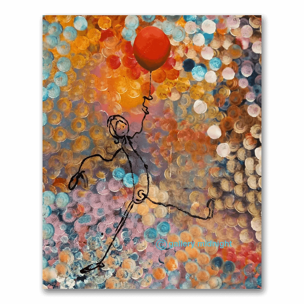 BALLOON DANCE (£1,200 Original) image 0